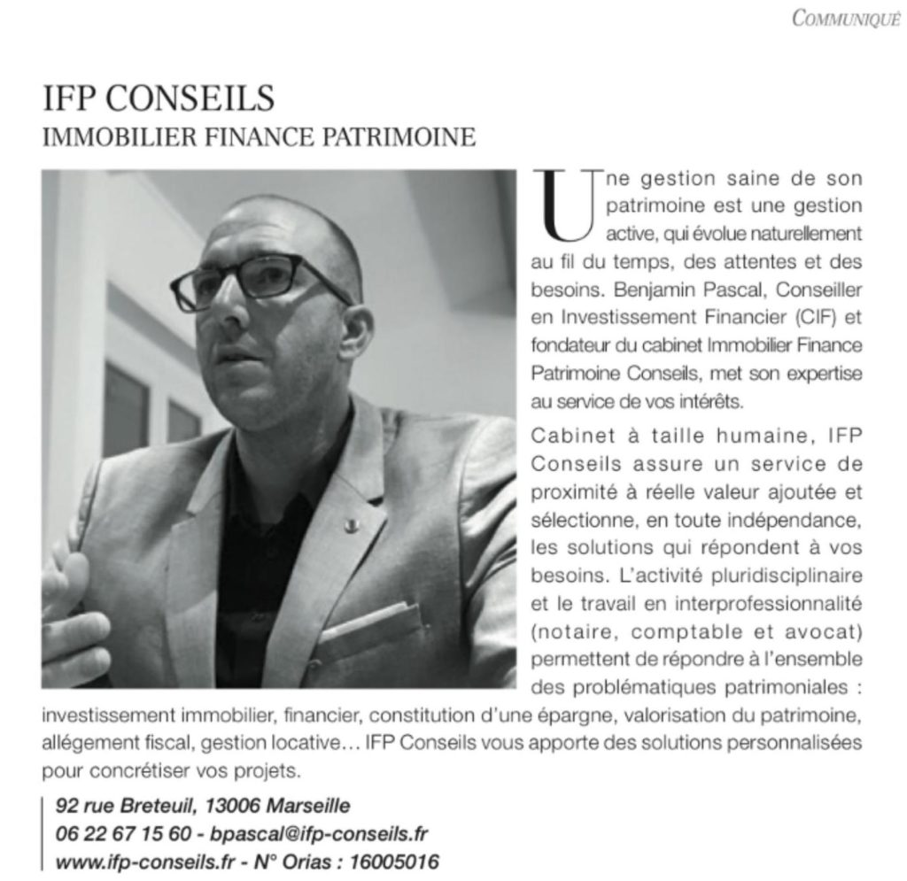 magazine figaro-IFP Conseils